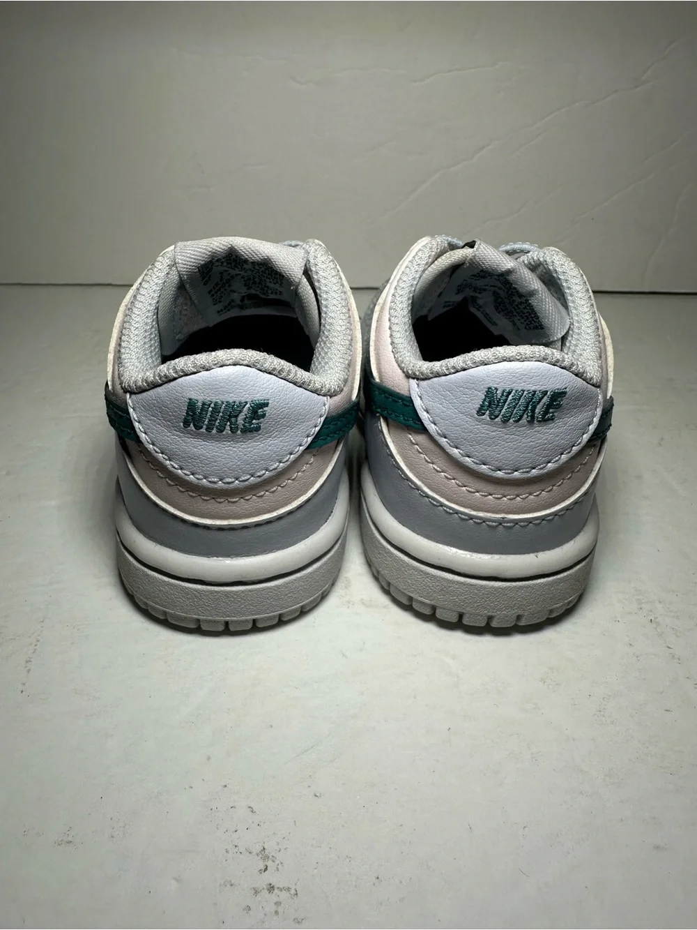 Nike Toddler Infant Dunk Low SE Easter Mint Blue Pastel Slip On Sneaker 4C